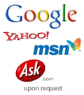 Get on Google, Yahoo!, MSN & More!